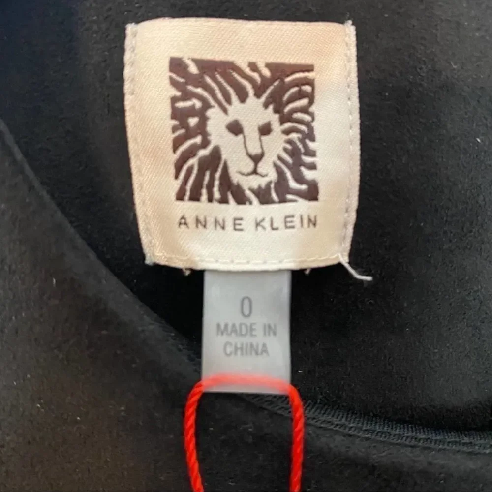 Anne Klein New York Faux Suede Scuba Sheath Dress